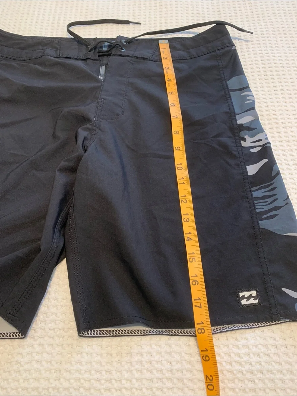 Billabong Recycler DBAH Pro Black Board Shorts Swim Size 31